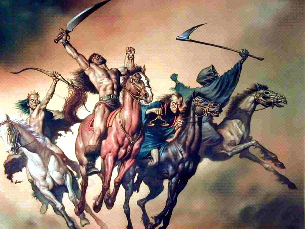 The four horsemen of Armageddon