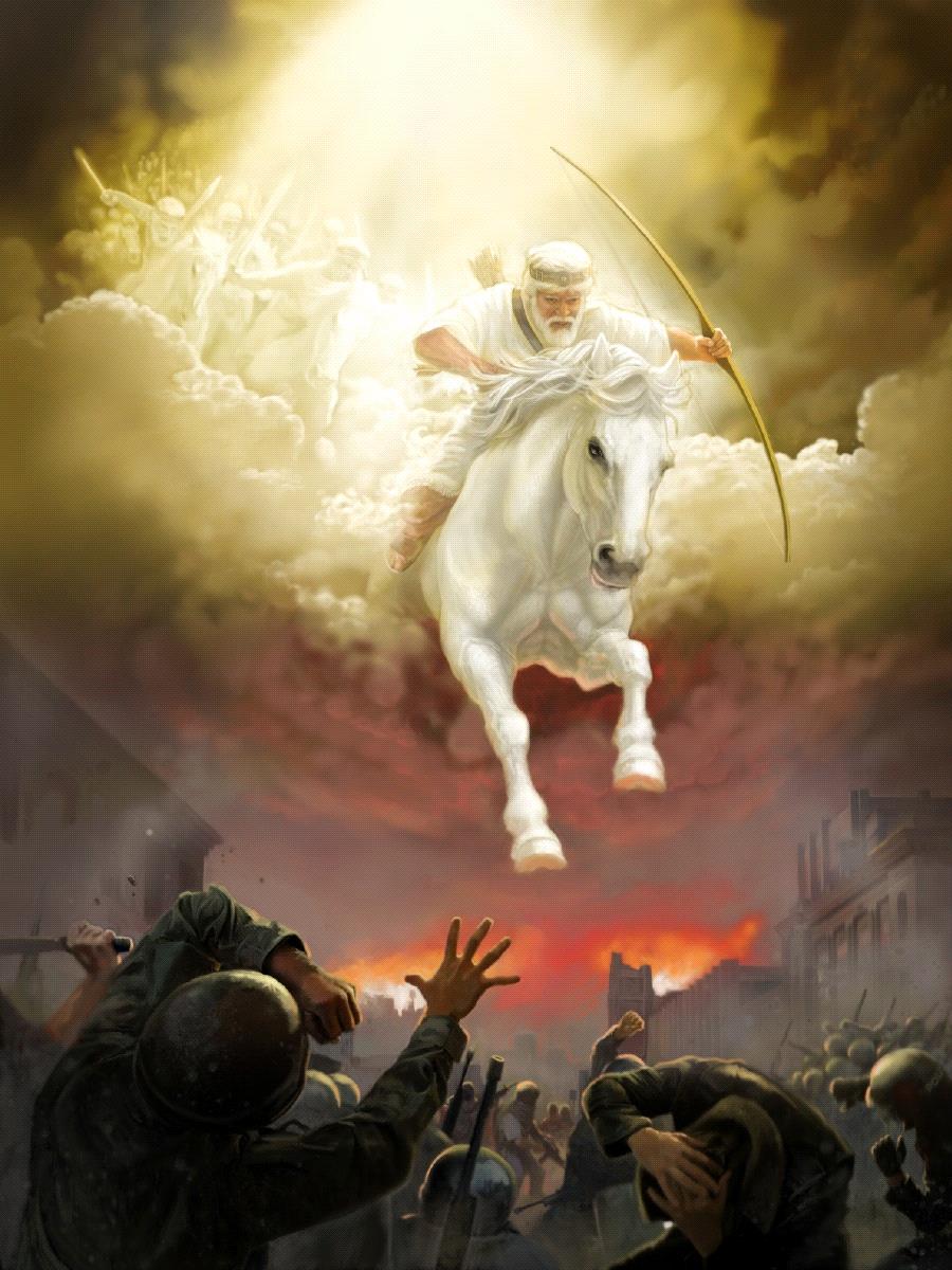 The white horse of Armageddon